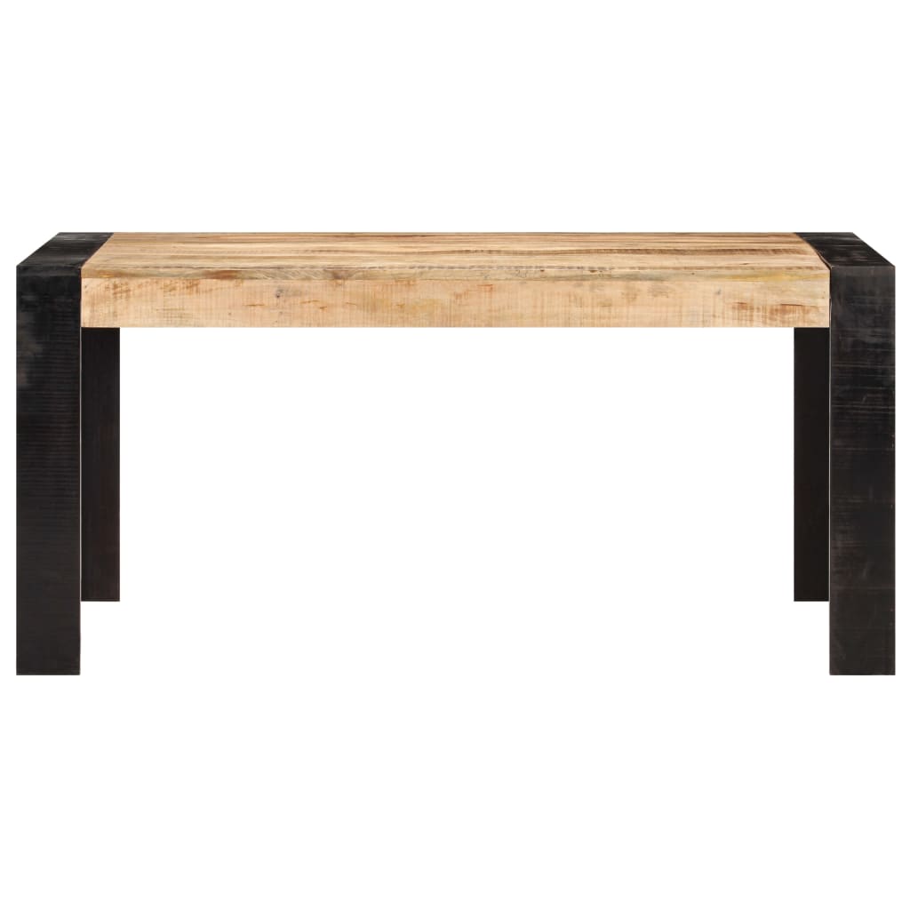 Mesa De Comedor De Madera Maciza De Mango 160x80x76 Cm_0