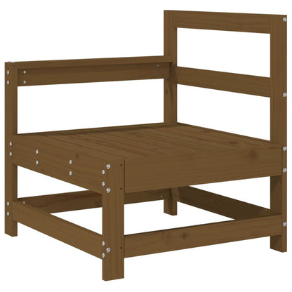 Vidaxl Juego Muebles De Jardín 6 Piezas Madera Maciza Pino Marrón Miel_5
