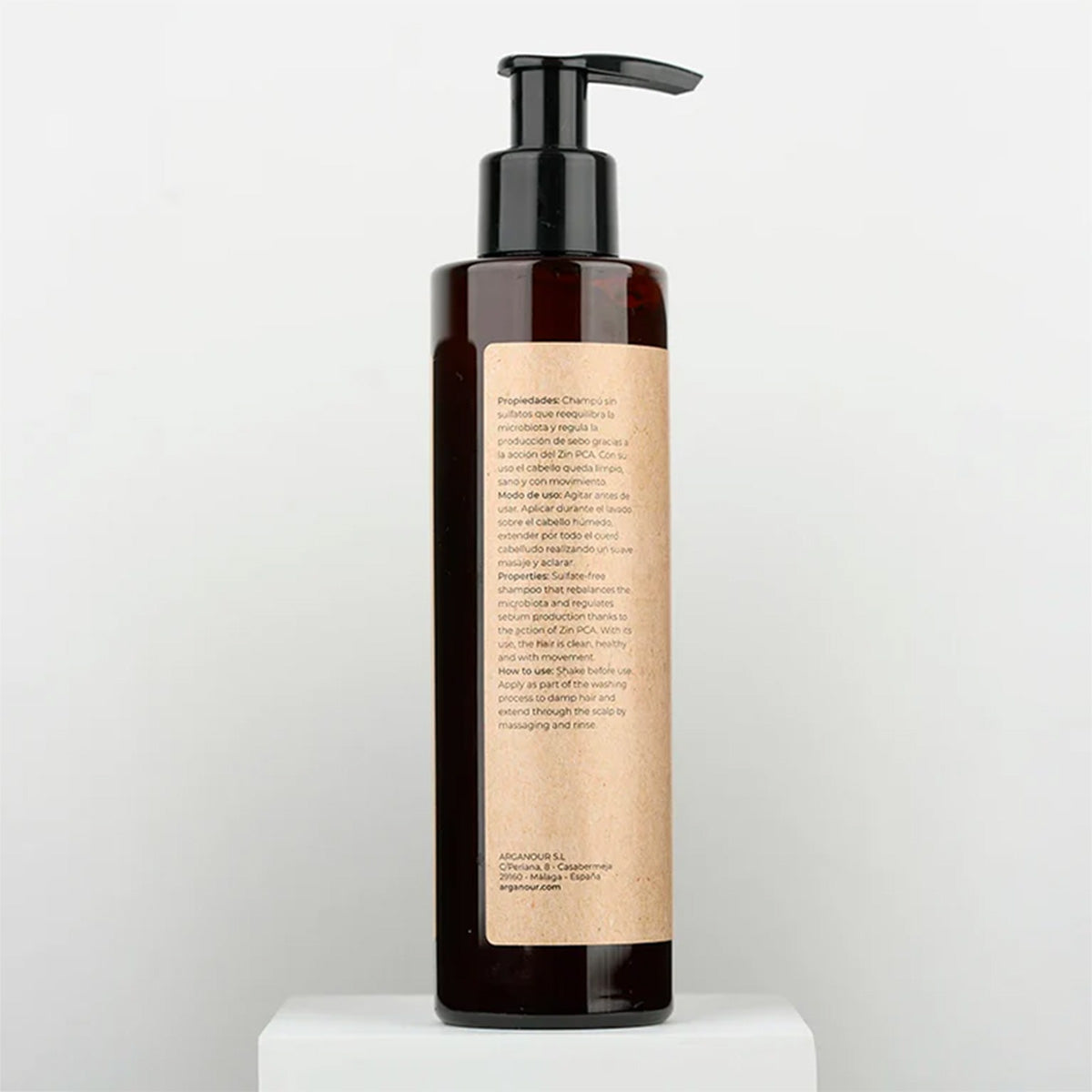 Arganour Champô sem sulfatos para cabelos oleosos 200ml