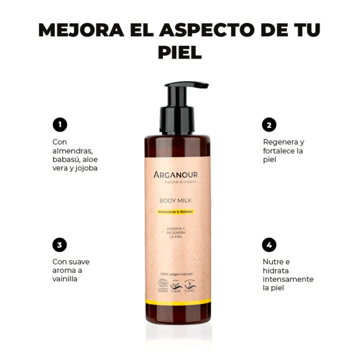 Leite Corporal Arganour 250 ml
