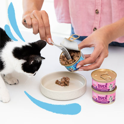 Edgard &amp; Cooper Ração Húmida para Gatos em Molho Bacalhau e Pedaços de Frango 85g