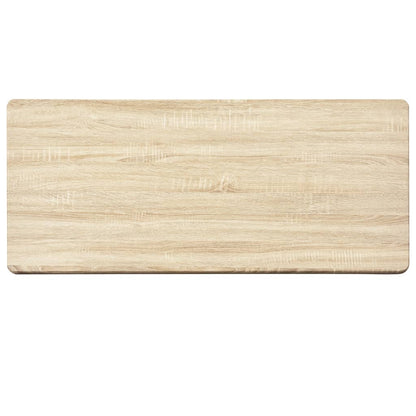 Mesa Alta De Cocina Mdf Color Roble 120x60x110 Cm_2