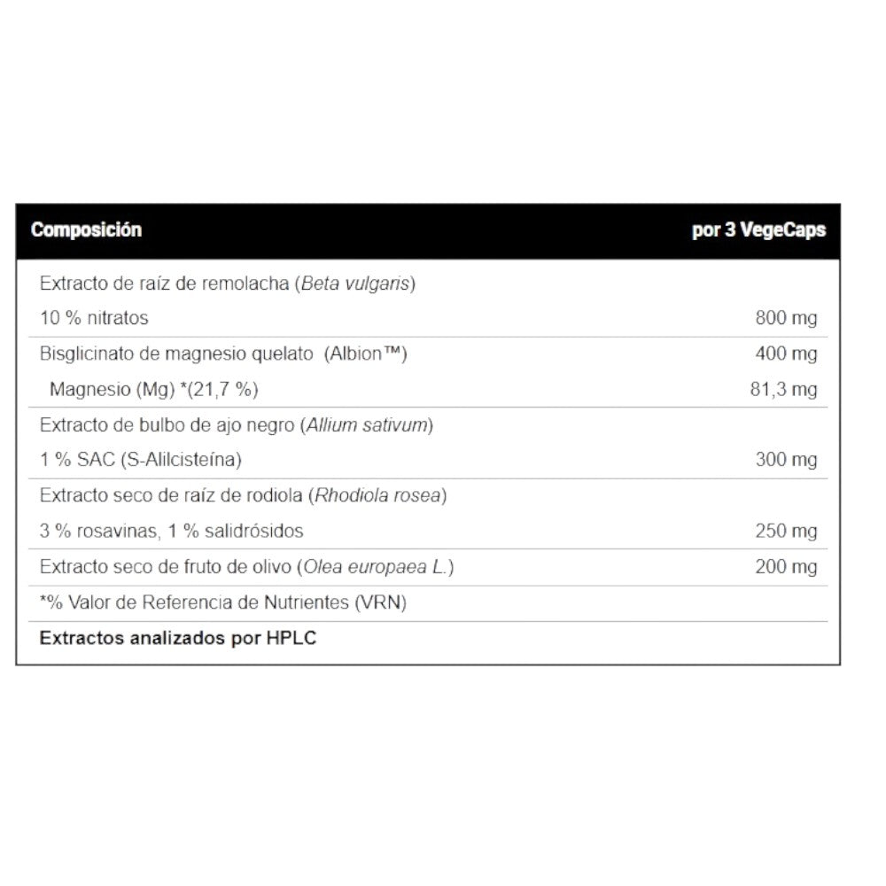 Tensiobest - 90 Cápsulas Vegetales - Sistema Circulatorio - Vitobest_1