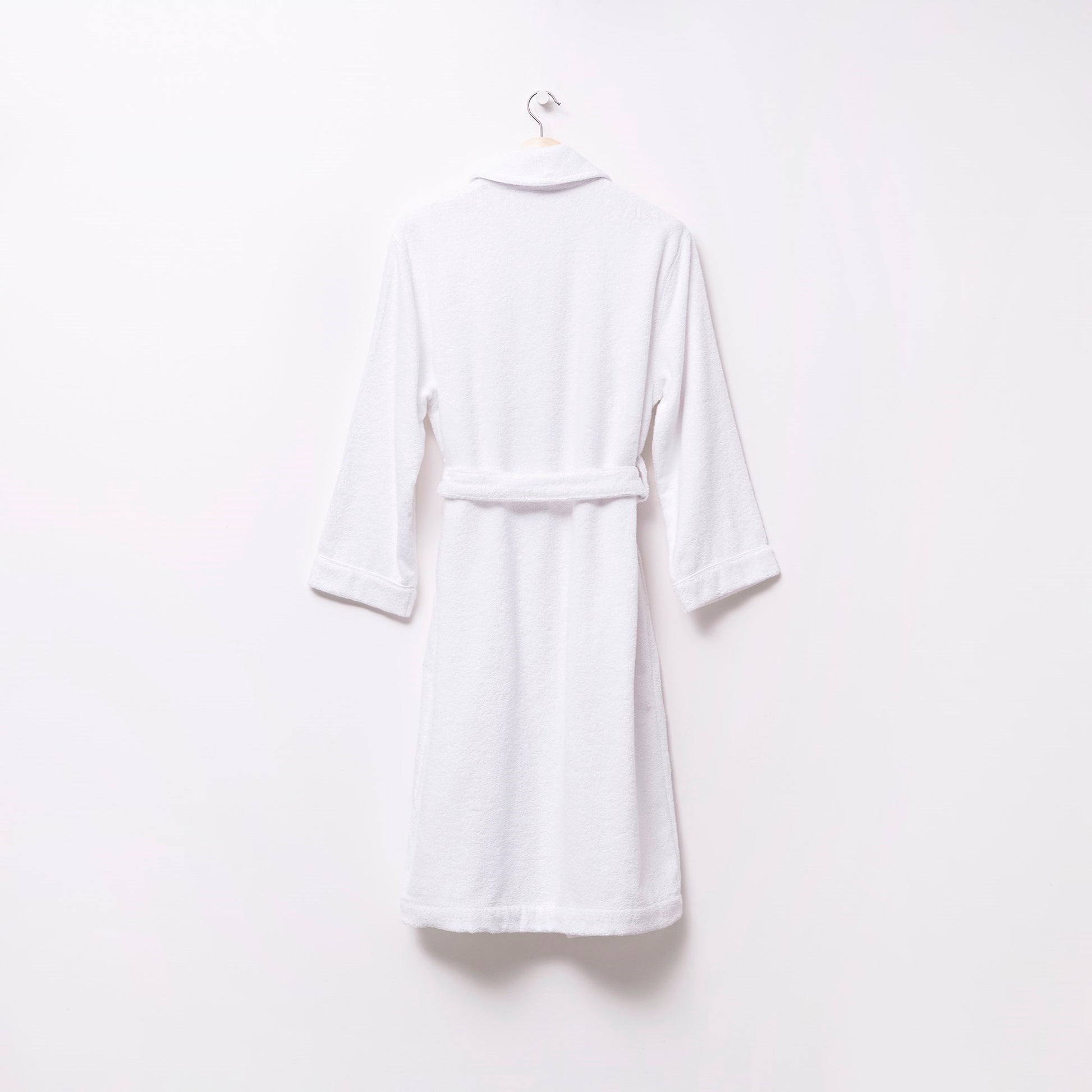 Albornoz S/m 100% Algodón 360gsm Blanco Scalpers Home