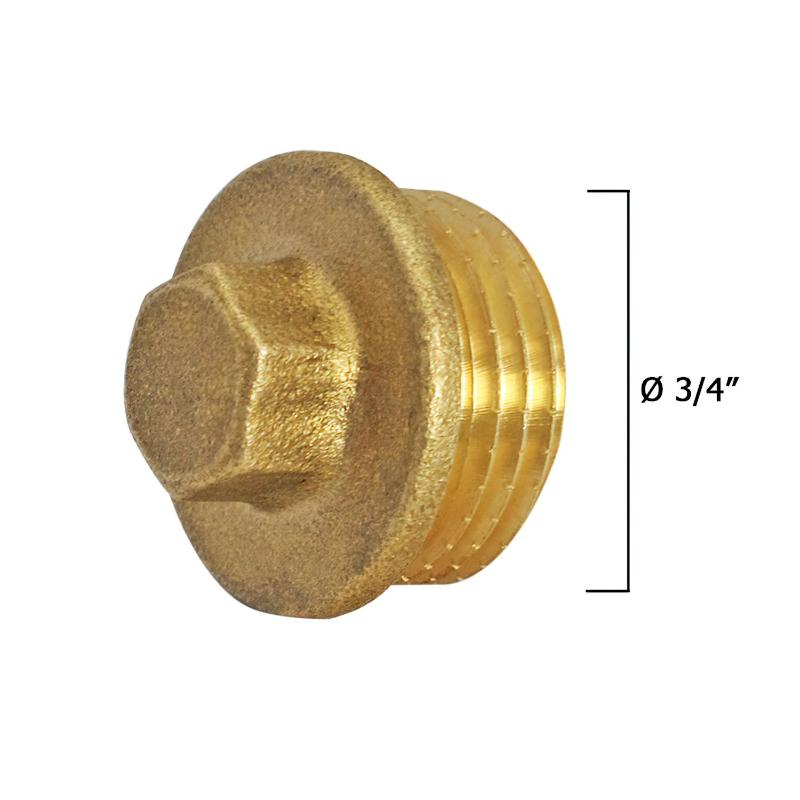 Tapon Ciego Macho Laton 3/4_0