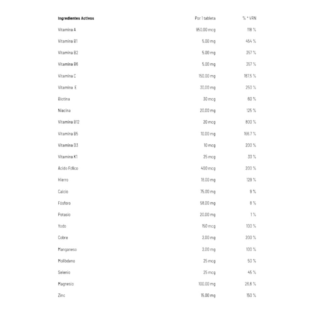 Performance Vitamin Max 30 Tab_1