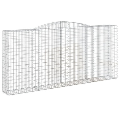 Cestas De Gaviones 4 Uds Forma De Arco Hierro 400x50x180/200 Cm_2