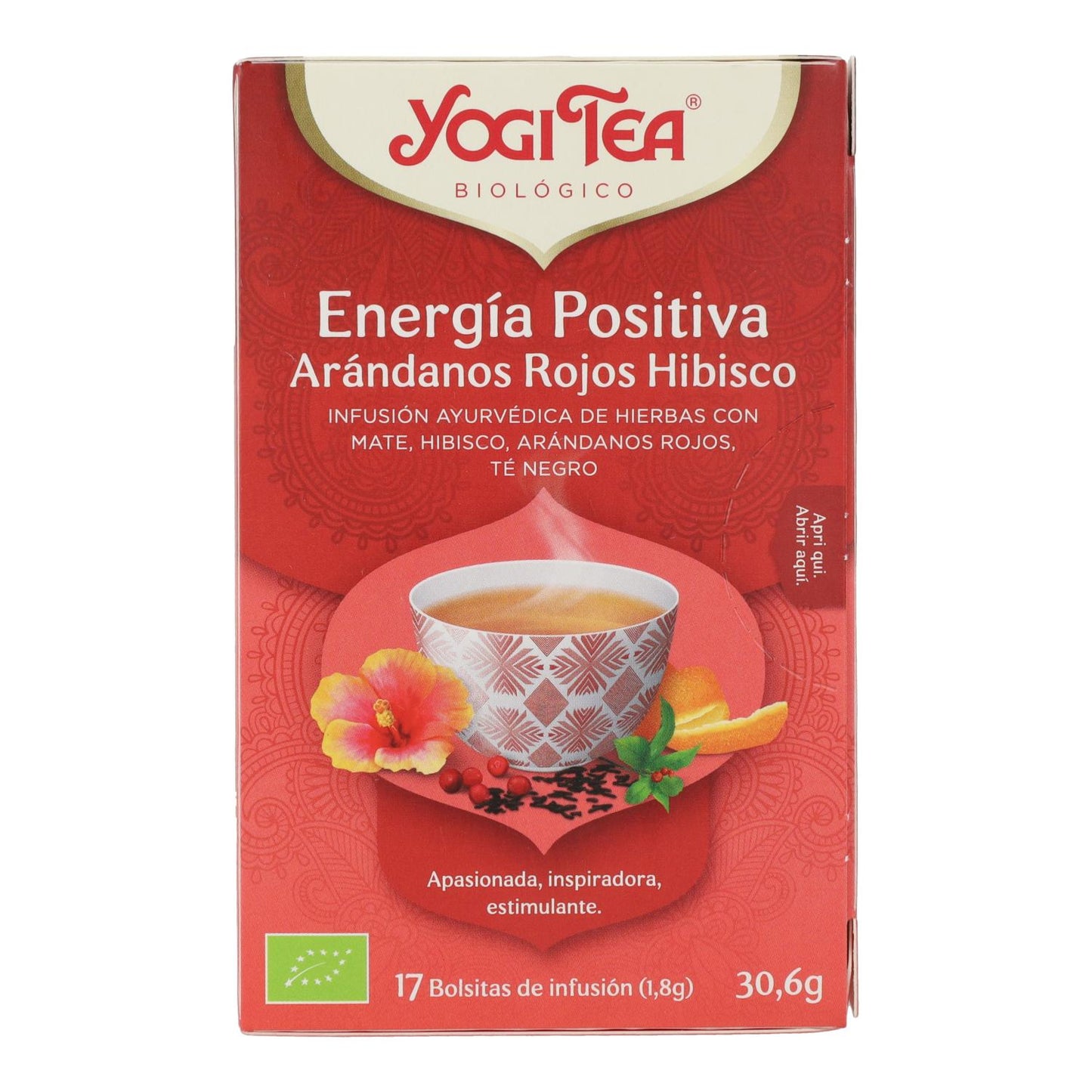 Yogi Tea BIO Energia Positiva 17 saquetas de chá