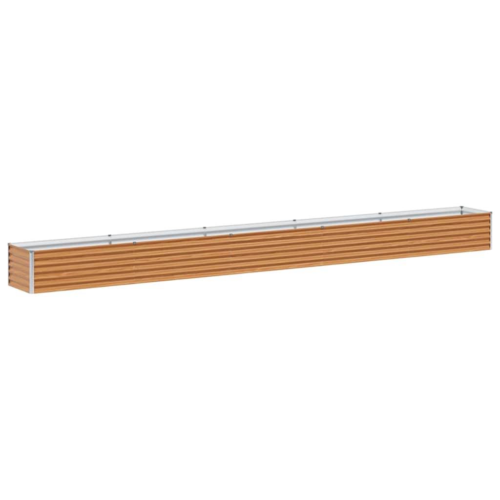 Arriate Elevado Marrón Claro 485 X 50 X 36 Cm Acero Galvanizado_0