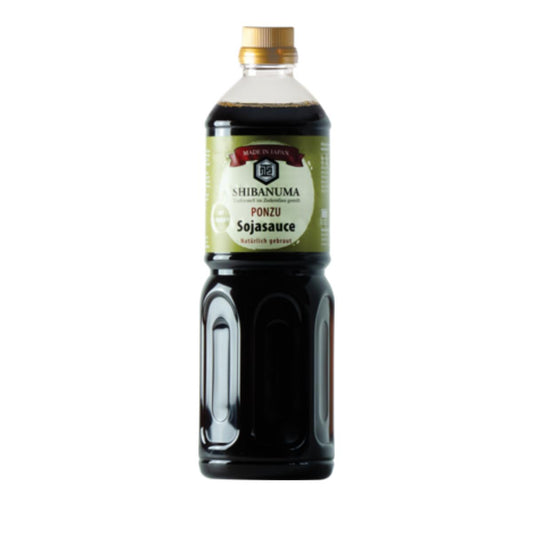 Molho ponzu de soja Shibanuma 1L
