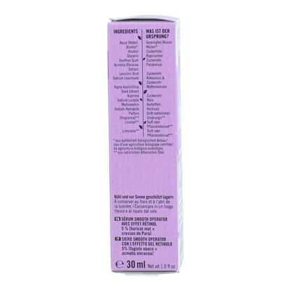 Sérum suavizante com efeito retinol, Sante 30 ml