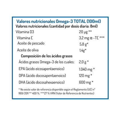 Omega-3 TOTAL Limón NORSAN 200 ml
