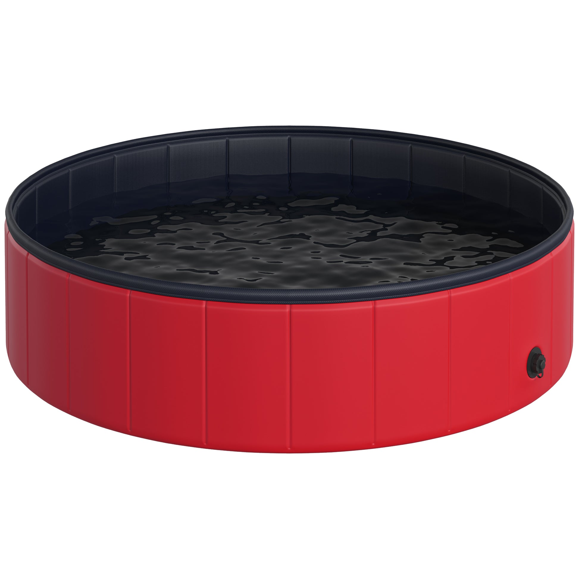 Pawhut Piscina Plegable Para Mascotas Bañera Portátil Antideslizante Ø120x30cm_0