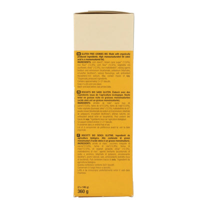 Bolachas Bio Sem Glúten 2P Santiveri 360 g