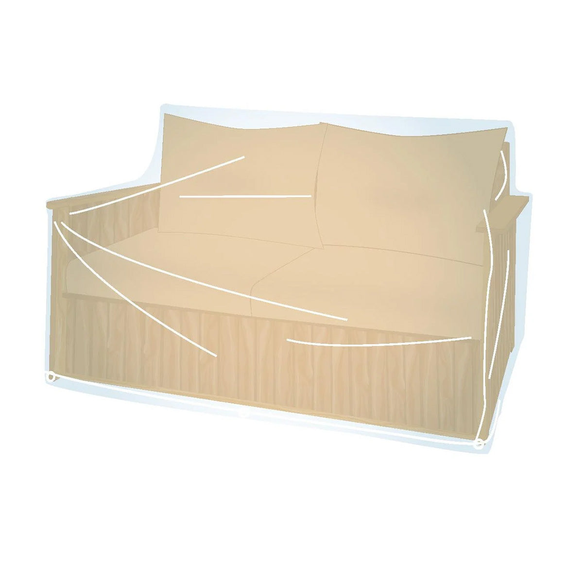 Funda Cubre Sofá Campingaz 2 Plazas