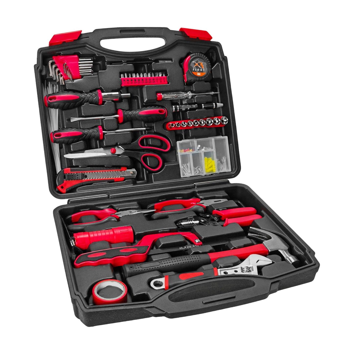 Well Home Kit De 169 Piezas De Herramientas Con Estuche Negro_0