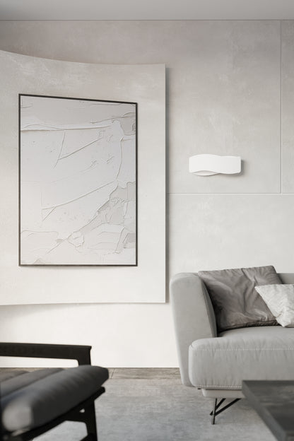 Aplique De Pared Tila 40 Blanco, G9_4