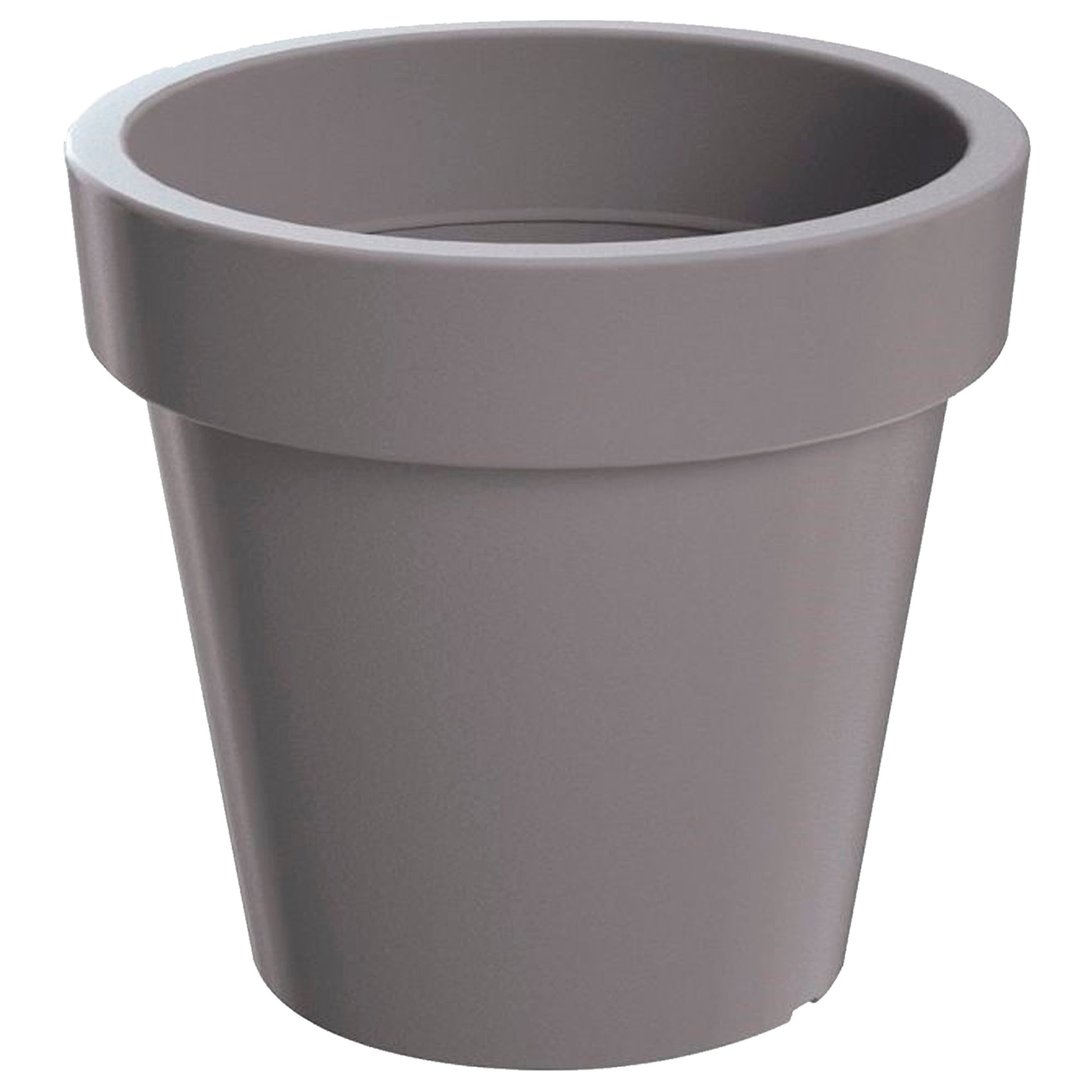 Maceta Lexo Round 430l., Dimensiones (mm) 995x995x915, Color Gris Piedra_0