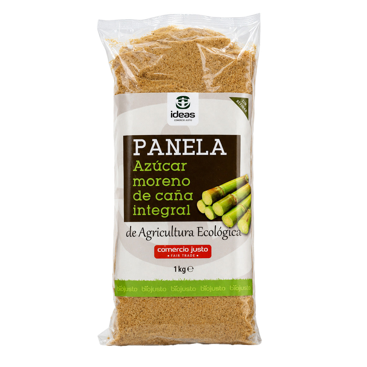 BIO Panela açúcar mascavado integral Ideias 1Kg