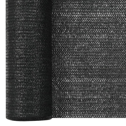 Vidaxl Red De Privacidad Hdpe Negro 1x50 M 75 G/m²_2