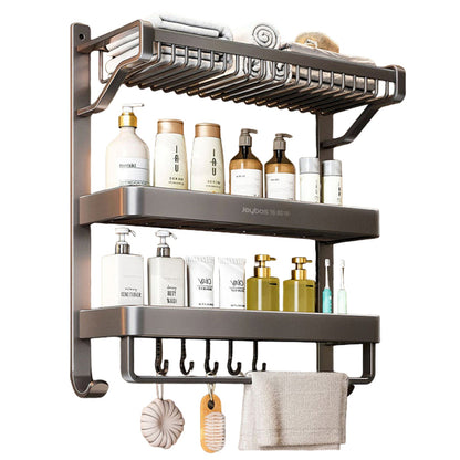 Joybos - Estante De Almacenamiento De Baño De Metal Con 3 Niveles_0