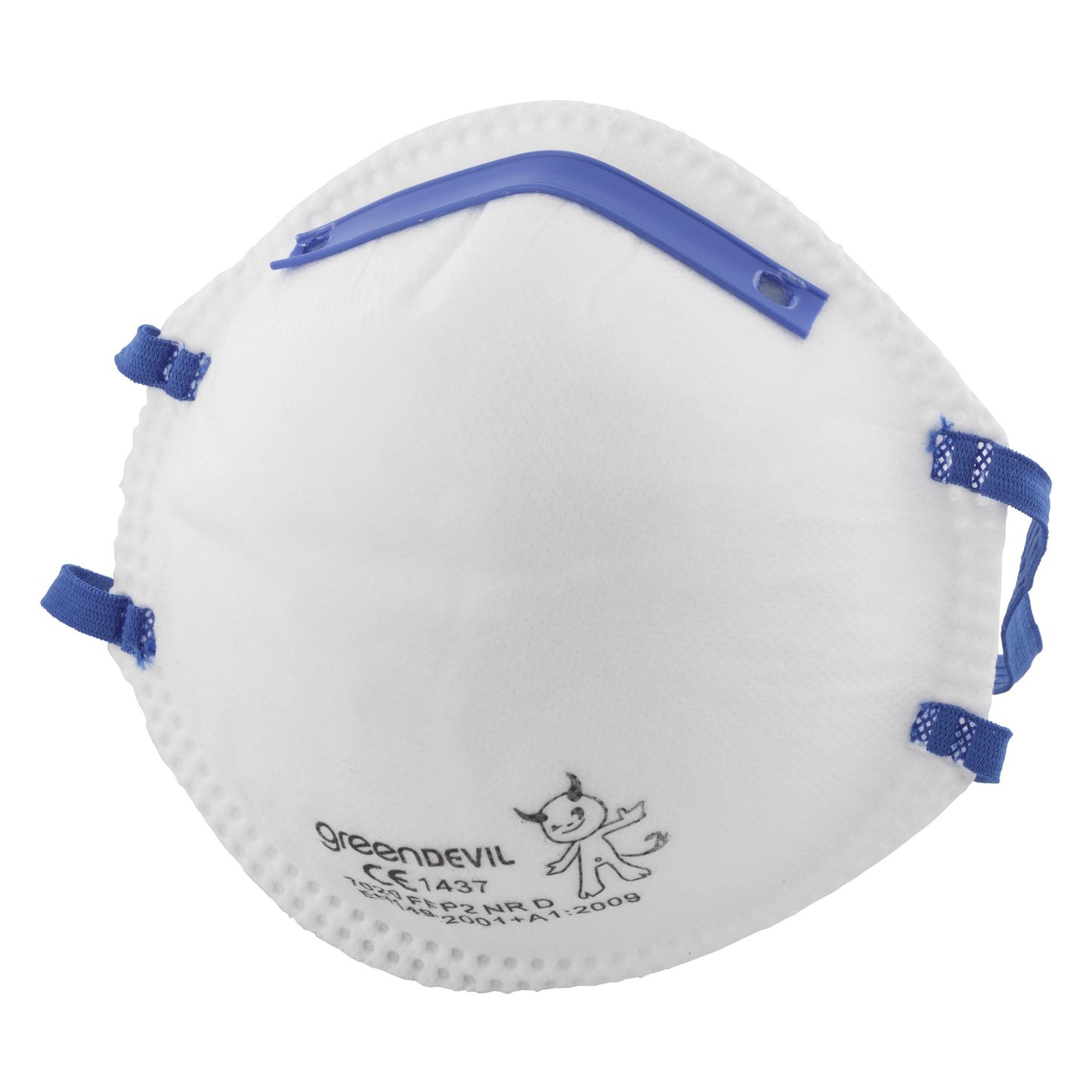 Máscaras antipoeira Wolfcraft FFP2 para prevenção da gripe