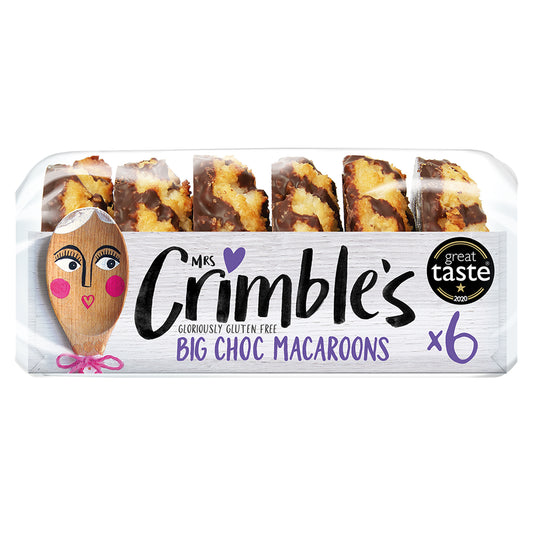 Bolachas de chocolate sem glúten Mrs Crimbles 195g