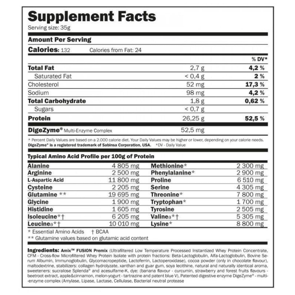 Whey Pure Fusion 1 Kg Frutas Del Bosque_1