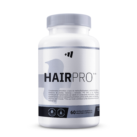 Hair Pro - 60 Cápsulas Vegetales - Suplemento Salud Pelo - Masmusculo_0