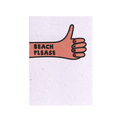 Postal Plantable - Beach Please_0