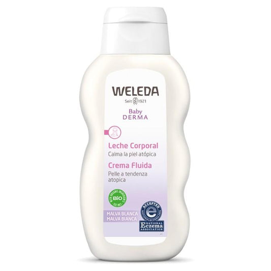 Leite Corporal Weleda White Mallow, 200ml