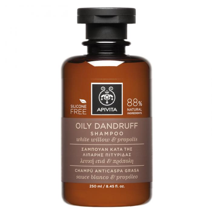 Champô Anticaspa Apivita Salgueiro Branco e Própolis 250 ml 