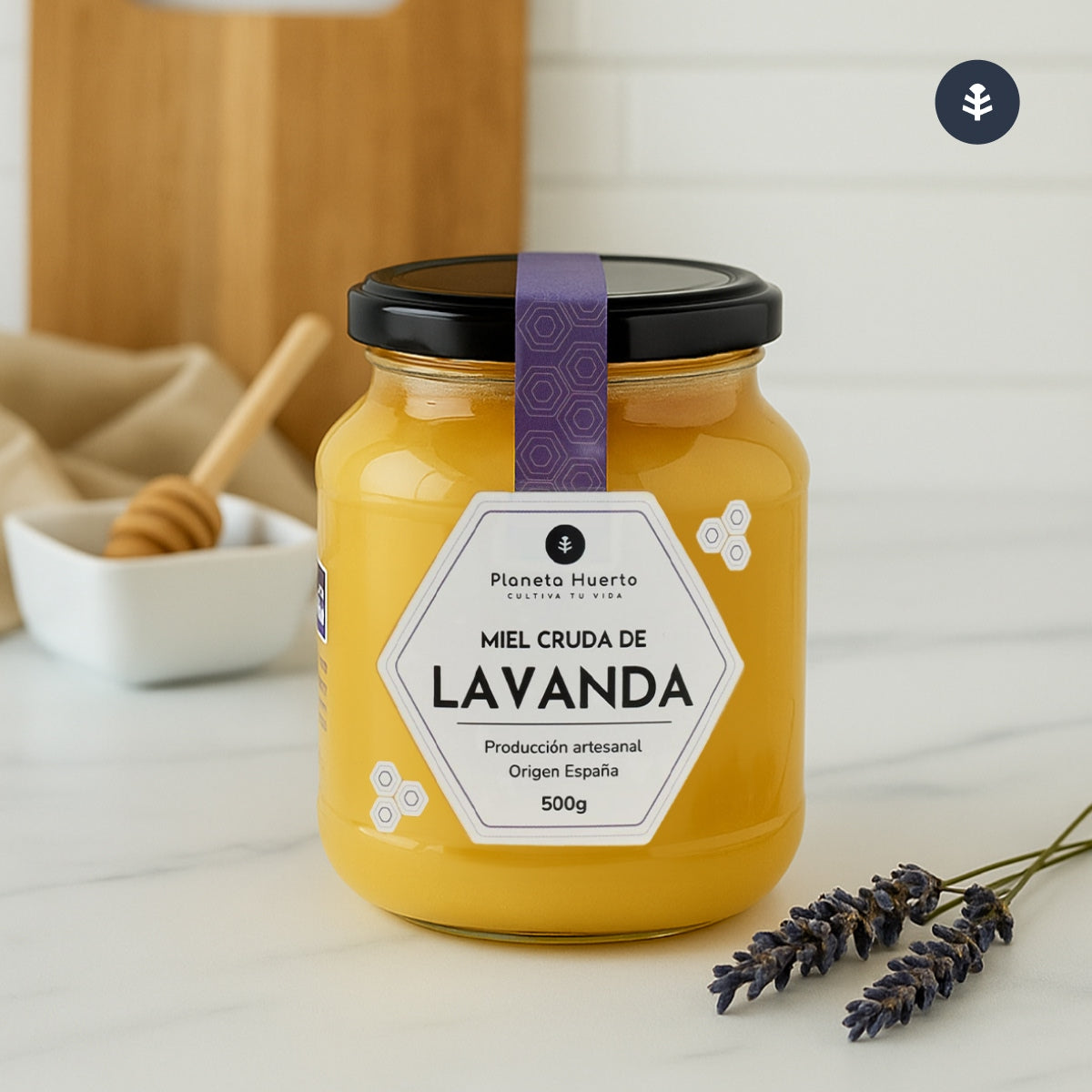 Planeta Huerto Mel Lavanda Cru 500 g