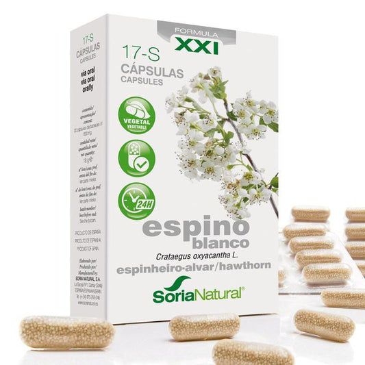 17-S Espinheiro de libertação prolongada Soria Natural, 30 cápsulas