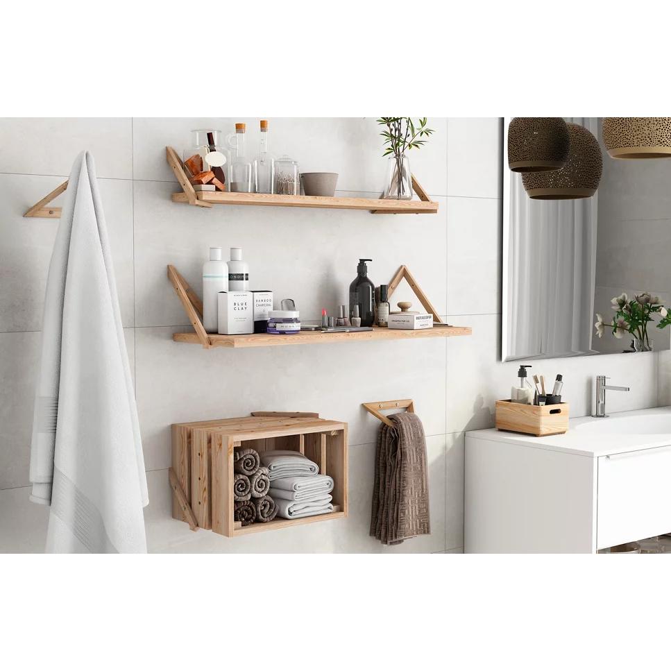 Balda mural Triangle 90x25 cm