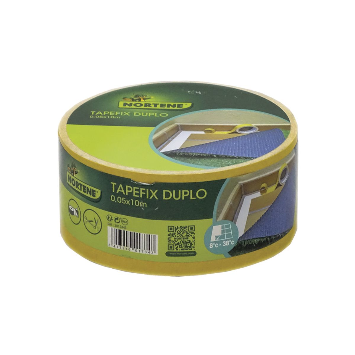 Fita adesiva dupla face Tapefix Duplo 10 m Nortene