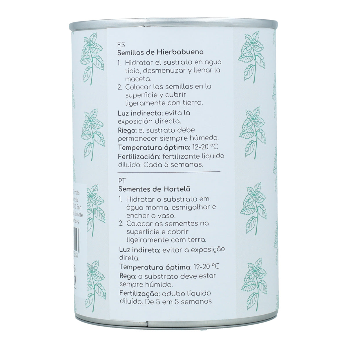 Kit de cultivo aromático de hortelã-pimenta Planeta Huerto