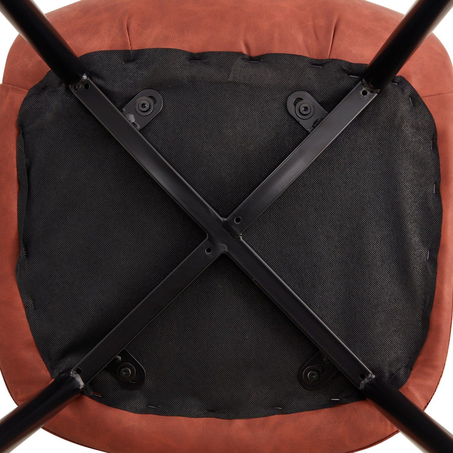 Pack 2 Sillas De Comedor De Piel Mera 56x44x87.5cm Thinia Home_4