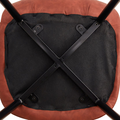 Pack 2 Sillas De Comedor De Piel Mera 56x44x87.5cm Thinia Home_4