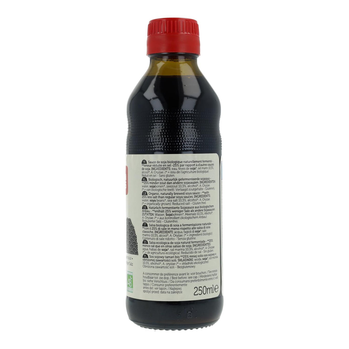 Molho de Soja Tamari 25% Menos Sal ECO Limão 250 ml