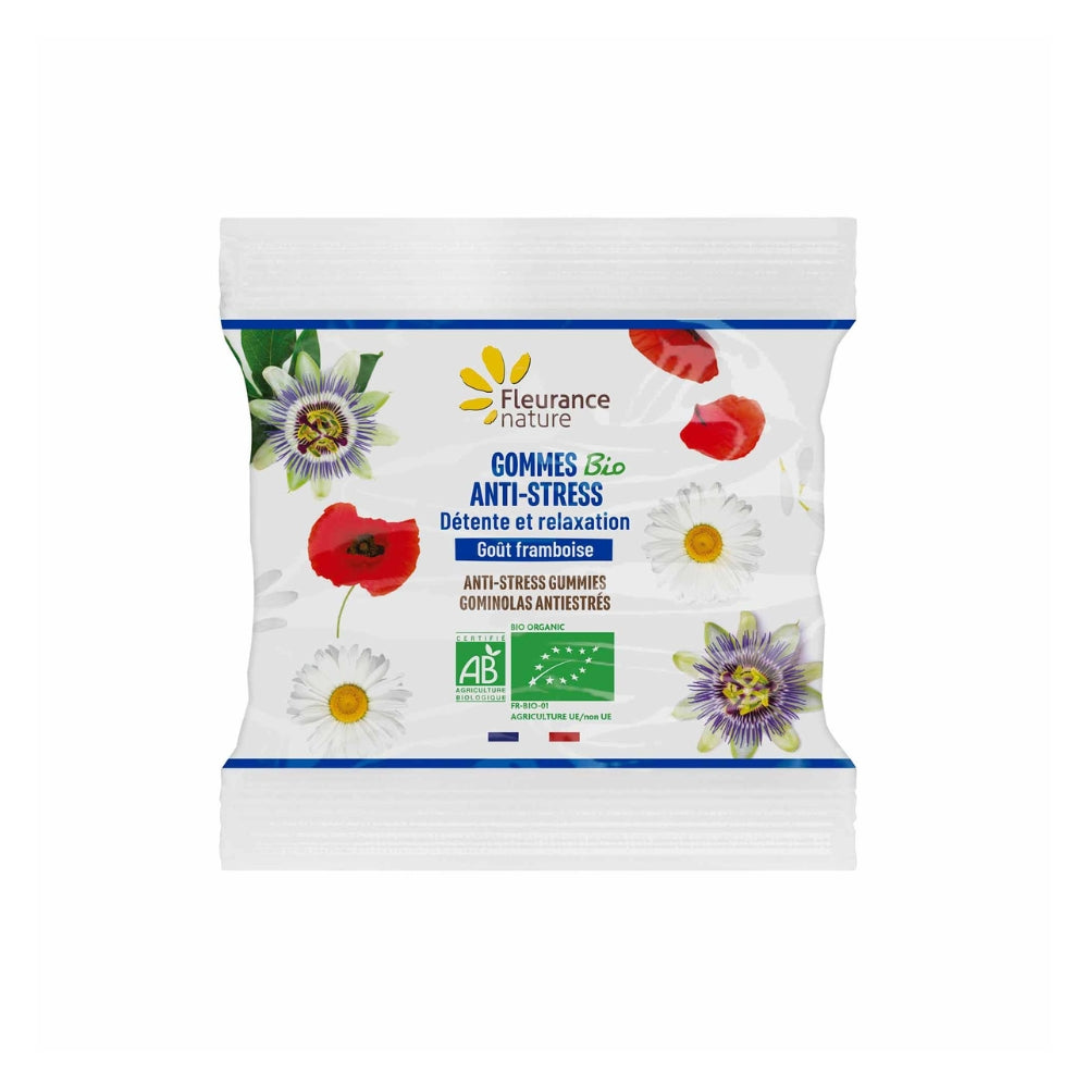 Recarga Gominolas Antiestrés Eco Frambuesa Fleurance Nature 30g_0