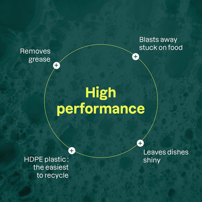 Detergente líquido para lavar louça e produto de limpeza de garrafas sem perfume Attitude, 700 ml