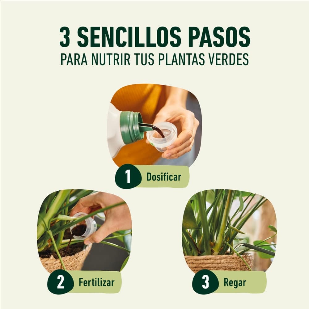 Bio fertilizante direct plantas verdes Compo 500 ml