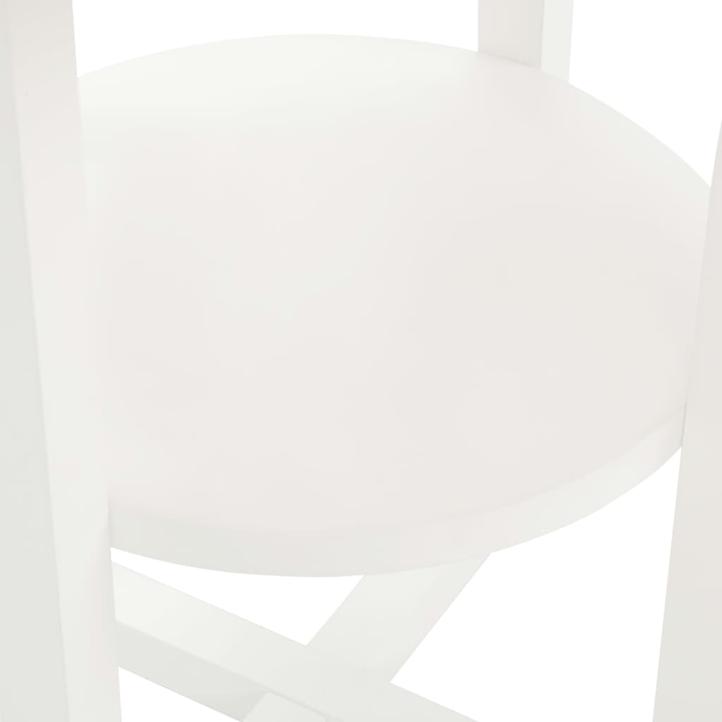 Mesita Auxiliar De Madera De Roble Maciza 40x50 Cm_3