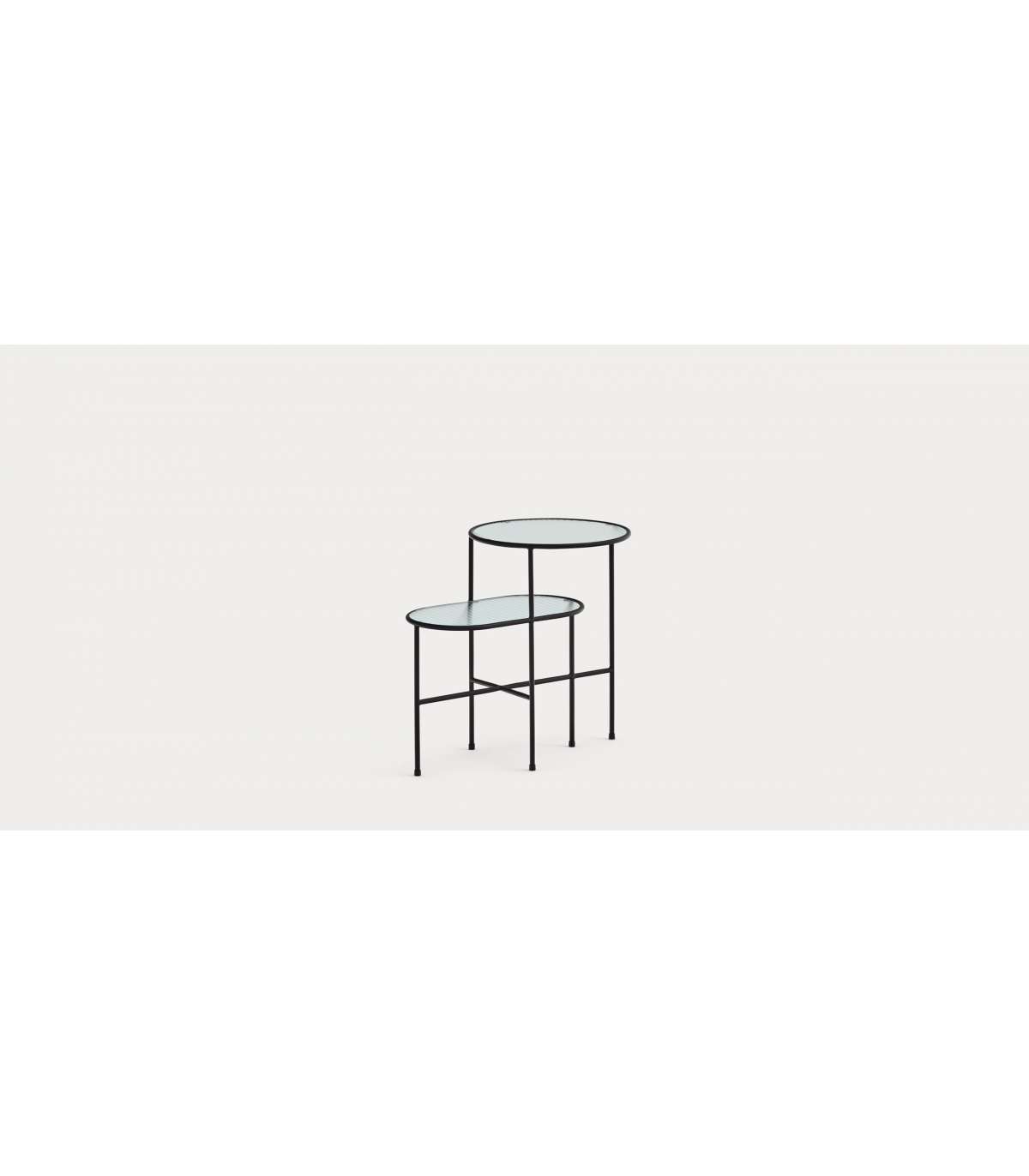 Mesa Auxiliar Modelo Nica Acabado Negro, 38/56cm(alto) 60cm(ancho) 40cm(fondo)_0