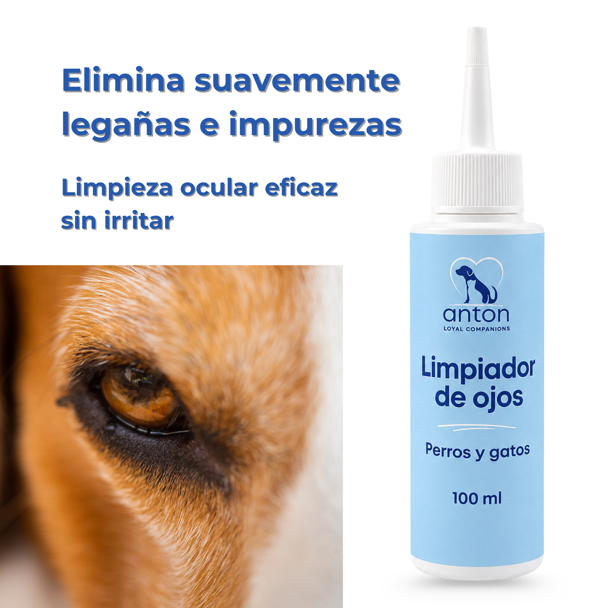 Limpiador natural para la higiene ocular de perros y gatos – 100 ml_1
