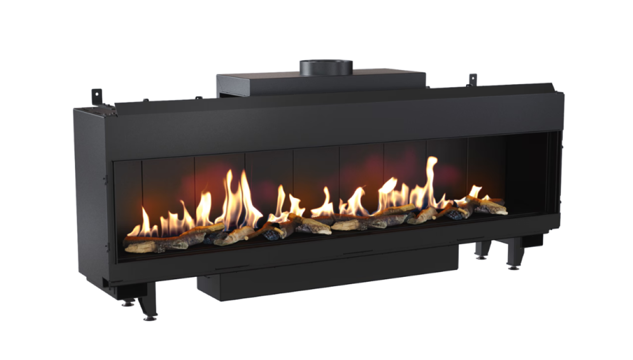 Bricosol Chimenea De Gas Kratki Leo 200 Propano ∅ 130/200 12,5 Kw_0