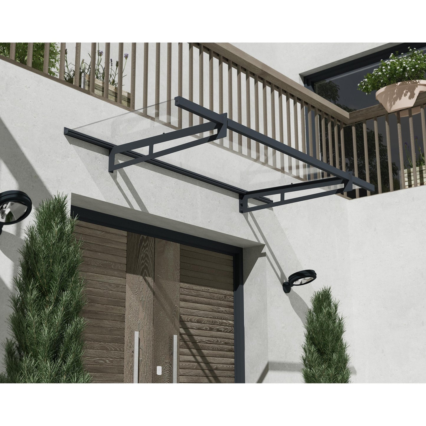 Marquise de porta Bremen 205x93 cm 