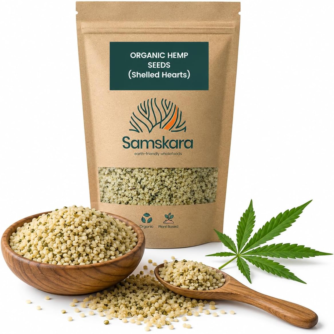 Semillas De Cáñamo Peladas Bio - 5kg | Superalimento Ecológico Vegano Para Batidos, Smoothies Y Zumos_0