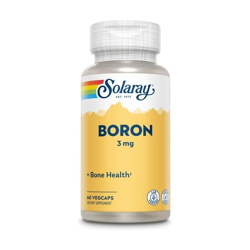 Citrato de boro 3 mg Solaray, 60 cápsulas